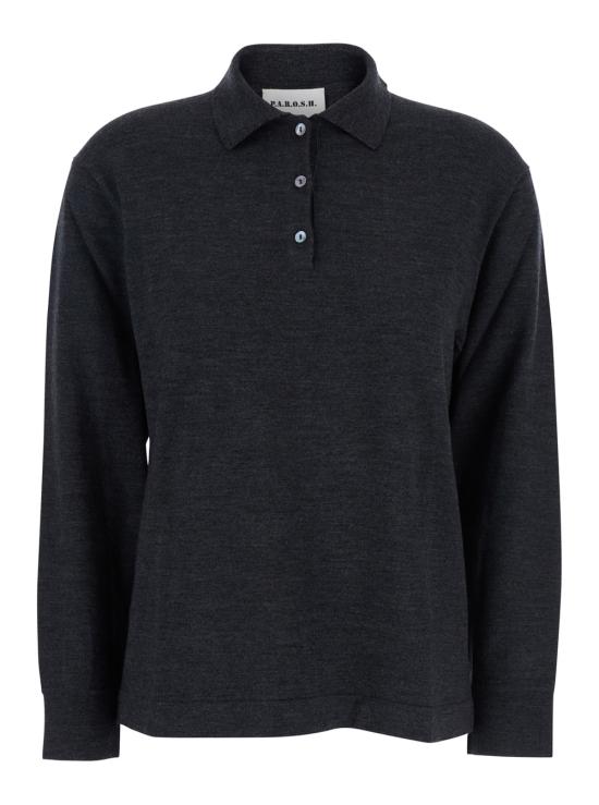 25FW 파로쉬 탑 D540899LIME25020 Grey