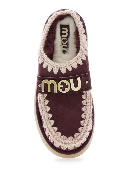 25FW 모우 뮬/슬리퍼 MUFW531001ACAB Bordeaux - MOU