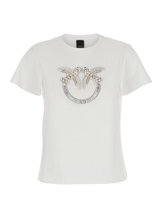 25FW 핑코 반팔 티셔츠 100535A2RNZ05 White