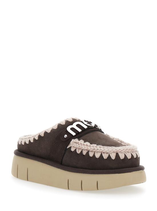 25FW 모우 뮬/슬리퍼 MUFW531001AMOCHA Brown - MOU