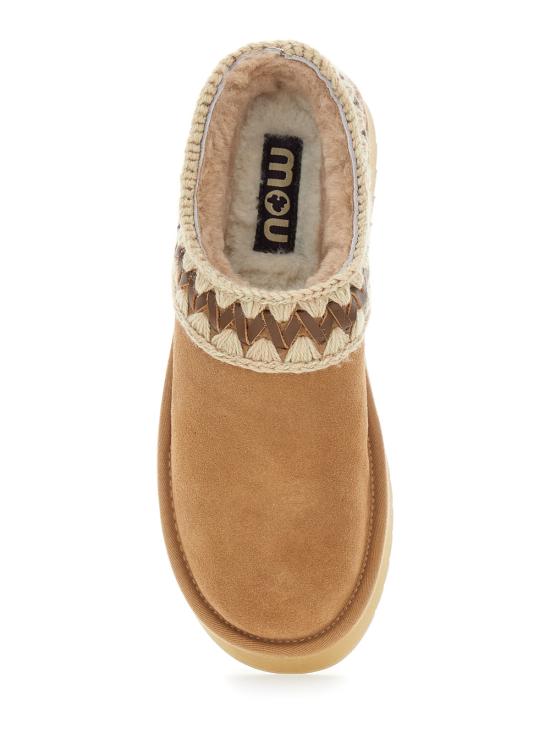 25FW 모우 뮬/슬리퍼 MUFW681009ASAV Beige - MOU