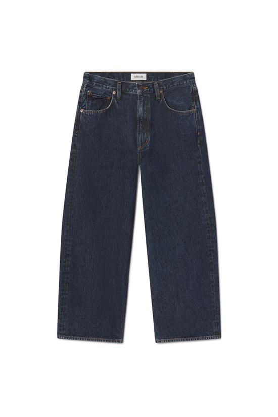  에이골디 데님 팬츠 아골드 로우 커브 크롭 진 펜듈럼 - AGOLDE