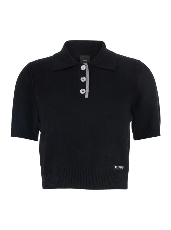 25FW 핑코 탑 105450A2Q9Z99 Black