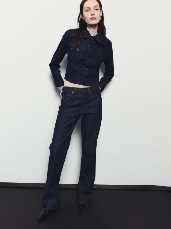  에이골디 데님 자켓 아골드 컨투어 데님 재킷 린스 - AGOLDE