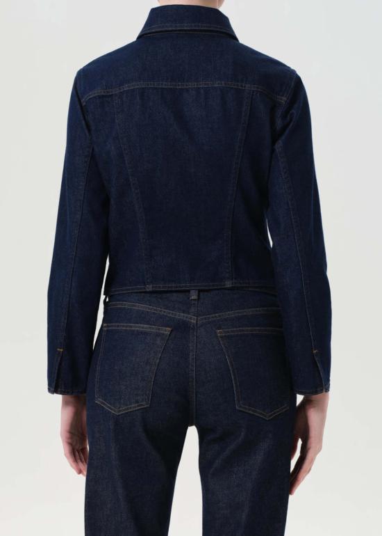  에이골디 데님 자켓 아골드 컨투어 데님 재킷 린스 - AGOLDE