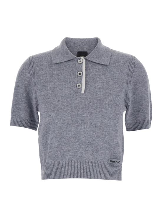 25FW 핑코 탑 105450A2Q9II2 Grey