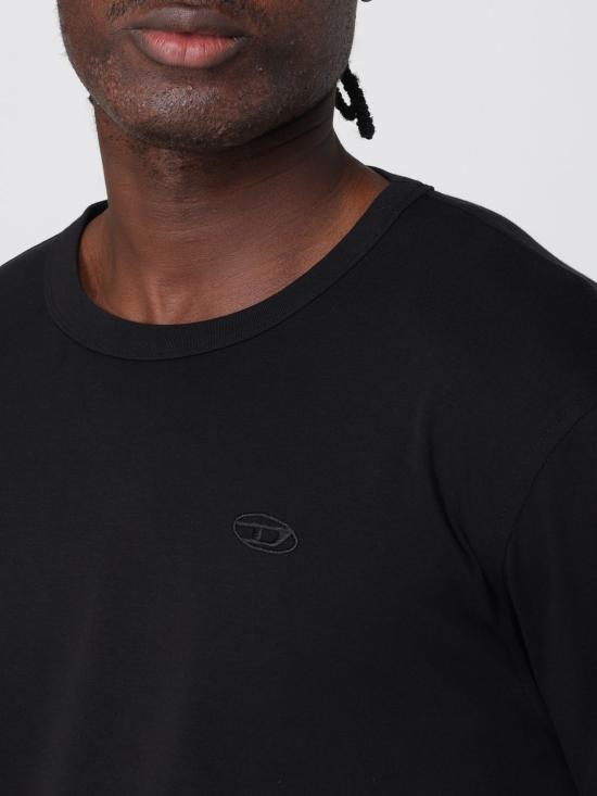 25FW 디젤 긴팔 티셔츠 A181420AIJU9XX BLACK DOM - DIESEL