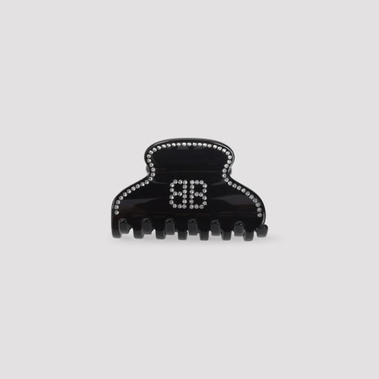  발렌시아가 헤어 액세서리 769727 TZF2S 5642 BLACK CRYSTAL - BALENCIAGA
