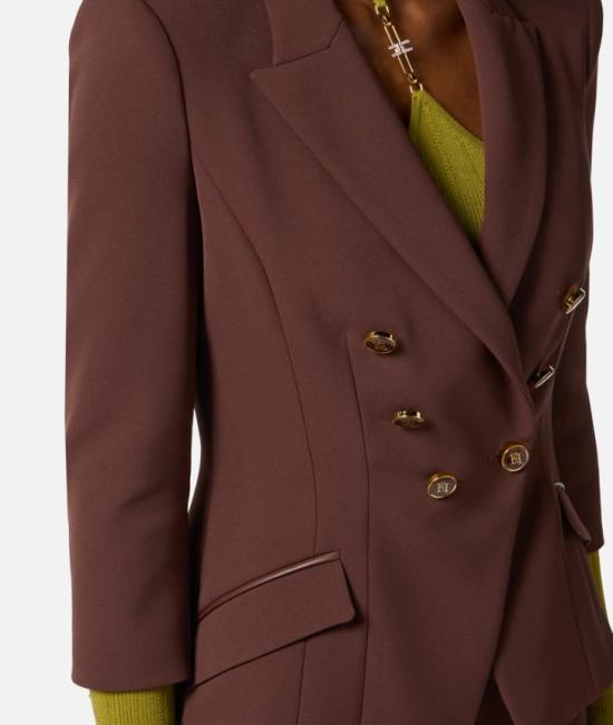 25FW 엘리자베타프랜치 자켓 GI17456E2EA3 Coffee CAFFE - ELISABETTA FRANCHI