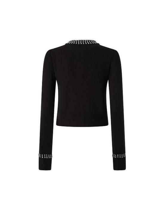 25FW 핑코 가디건 105686 A2S4Z99 NERO LIMOUSINE Black - PINKO