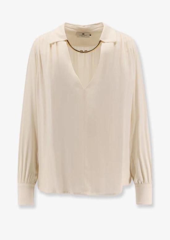 25FW 엘리자베타프랜치 블라우스 CA12356E2DZ9 Milk Beige