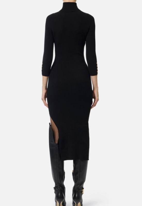 25FW 엘리자베타프랜치 미디 원피스 AM23B56E2110 Nero Black - ELISABETTA FRANCHI