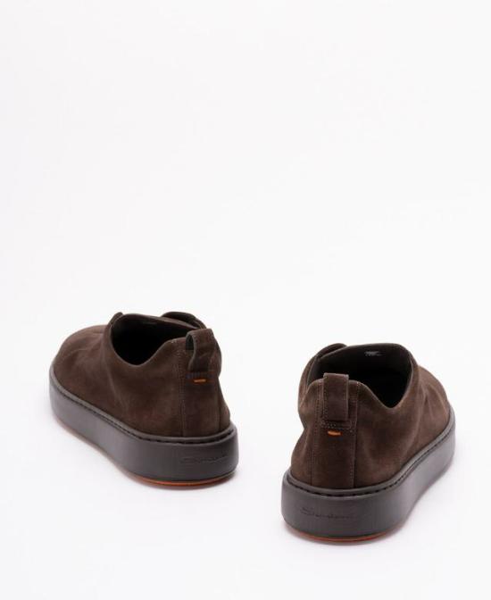 25FW 산토니 스니커즈 MBCD21995SMOTSEYT50BROWN - SANTONI