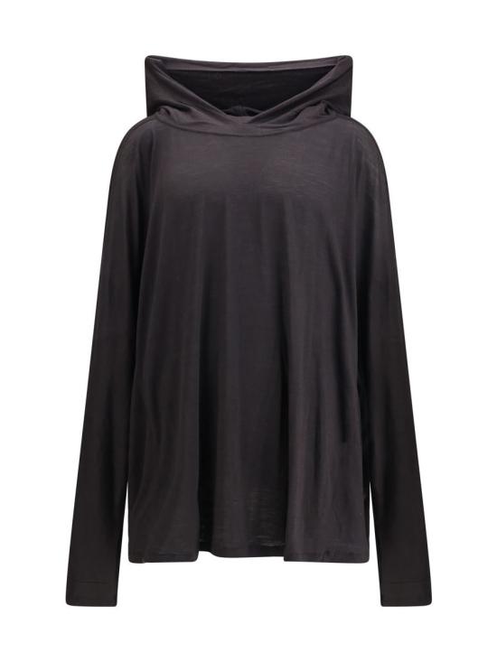 25FW 릭 오웬스 긴팔 셔츠 RR02E1502JSW 09 Black