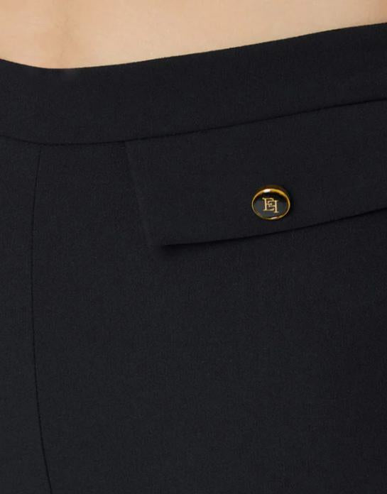 25FW 엘리자베타프랜치 스트레이트 팬츠 PA12056E2110 Nero Black - ELISABETTA FRANCHI