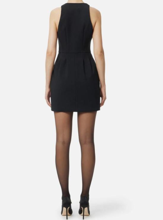 25FW 엘리자베타프랜치 숏 원피스 AB80656E2110 Nero Black - ELISABETTA FRANCHI