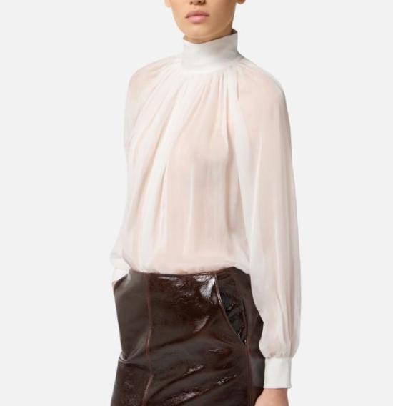 25FW 엘리자베타프랜치 셔츠 CA13457E2360 Avorio Beige - ELISABETTA FRANCHI