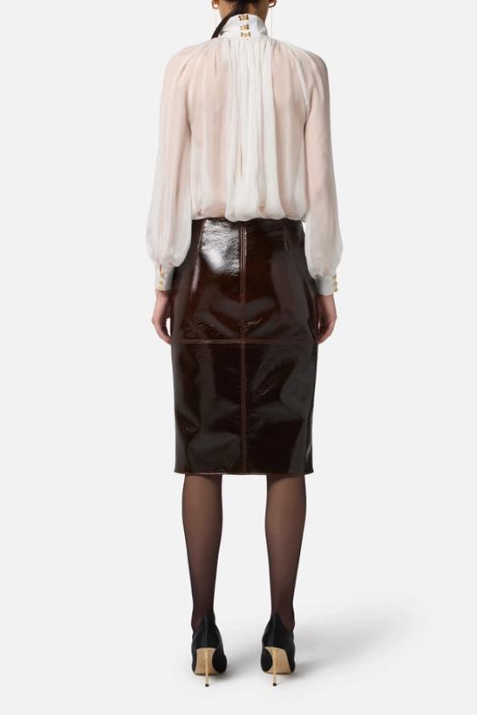 25FW 엘리자베타프랜치 셔츠 CA13457E2360 Avorio Beige - ELISABETTA FRANCHI