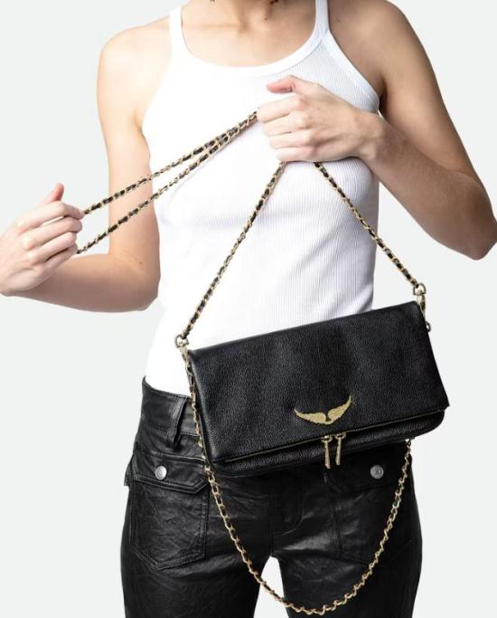 25FW 자딕앤볼테르 가방 LWBA00001008 NOIR GOLD Black - ZADIG & VOLTAIRE