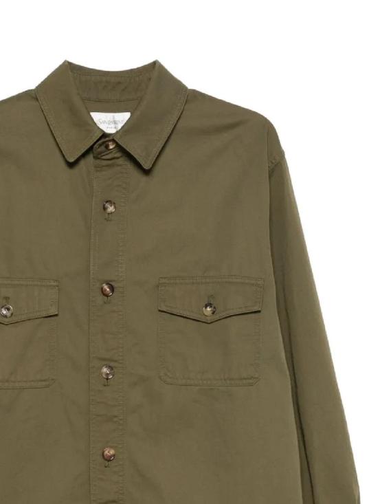 25SS 생로랑 자켓 816396Y03JC3007 AUTHENTIC KAKI - SAINT LAURENT