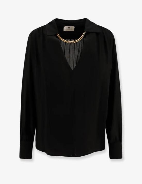 25FW 엘리자베타프랜치 블라우스 CA12356E2110 Nero Black