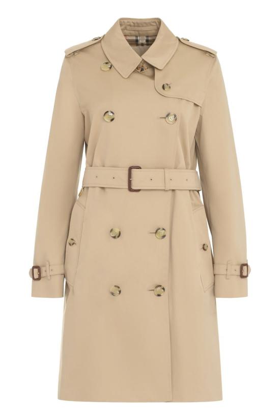  버버리 미드 렝스 켄징턴 헤리티지 트렌치코트  8079411123456 A1366 Beige