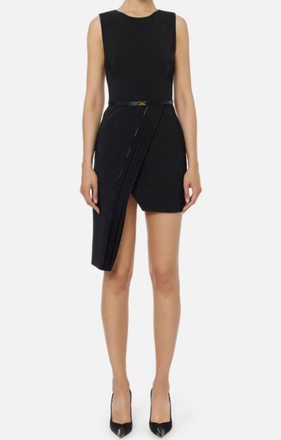 25FW 엘리자베타프랜치 숏 원피스 AB80156E2110 Nero Black - ELISABETTA FRANCHI