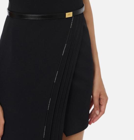 25FW 엘리자베타프랜치 숏 원피스 AB80156E2110 Nero Black - ELISABETTA FRANCHI