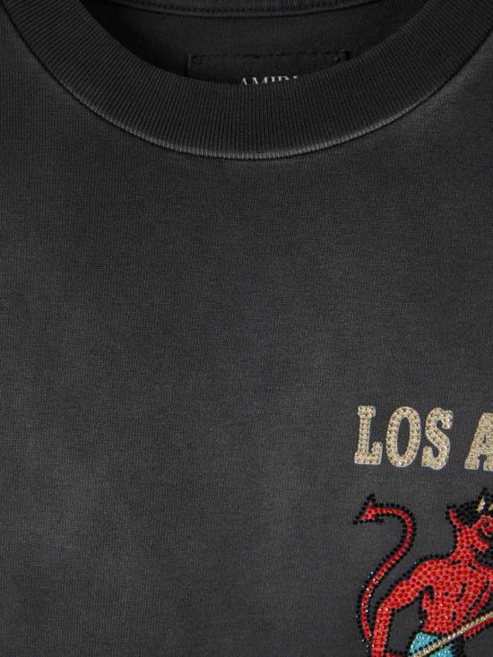 25FW 아미리 반팔 티셔츠 AMJYTE1212 001BLACK Black - AMIRI