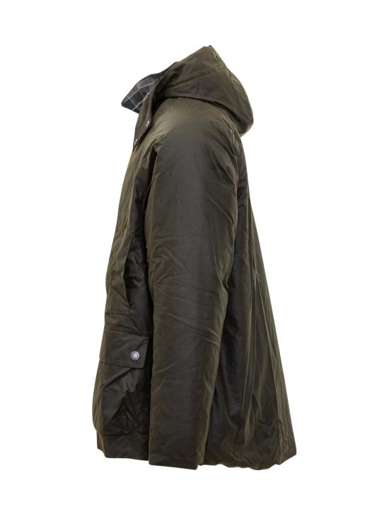 25FW 바버 왁스 코튼 후드 자켓  MWX2347MWX BR91 DARK BROWN MIDNIGHT OAK - BARBOUR