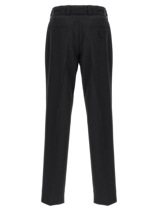 25FW 프라다 스트레이트 팬츠 SPH257S23113L5F0002 Black - PRADA