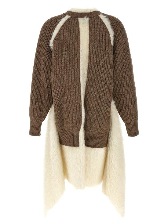  언더커버 가디건 UC2D1903GRAYBROWN Brown - UNDERCOVER