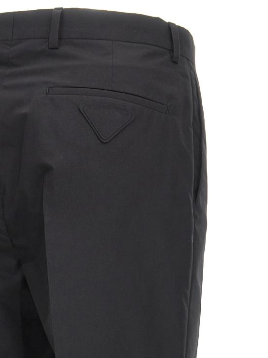 25FW 프라다 스트레이트 팬츠 UP0313SOOO16A6F0002 Black - PRADA