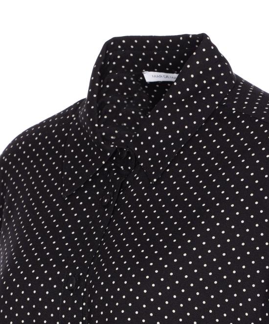 25FW 마 데 마가리타스 블라우스 MMABW01305 NE102 Black - MAR DE MARGARITAS