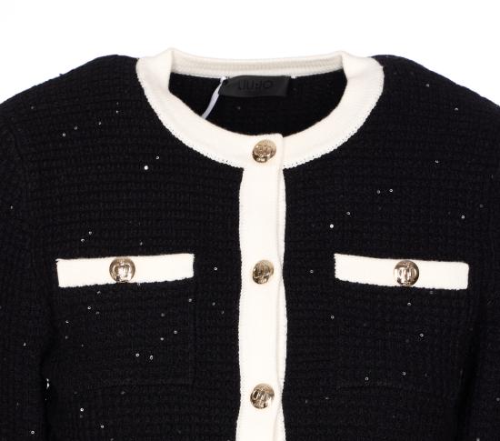 25FW 리우조 수트 자켓 CF5131MS18F 03862 Black - LIU JO