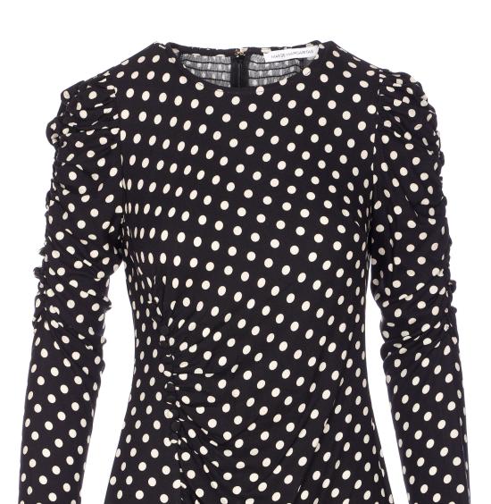 25FW 마 데 마가리타스 미디 원피스 MMABW01290 NE101 Black - MAR DE MARGARITAS