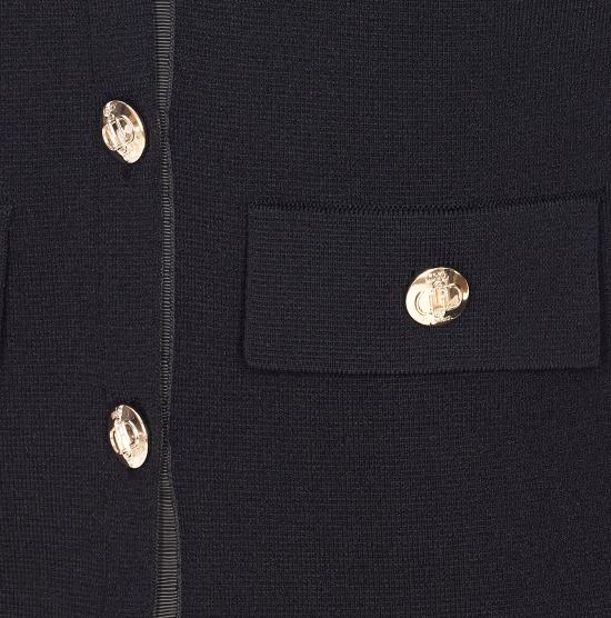 25FW 리우조 수트 자켓 CF5152MS55N 22222 Black - LIU JO