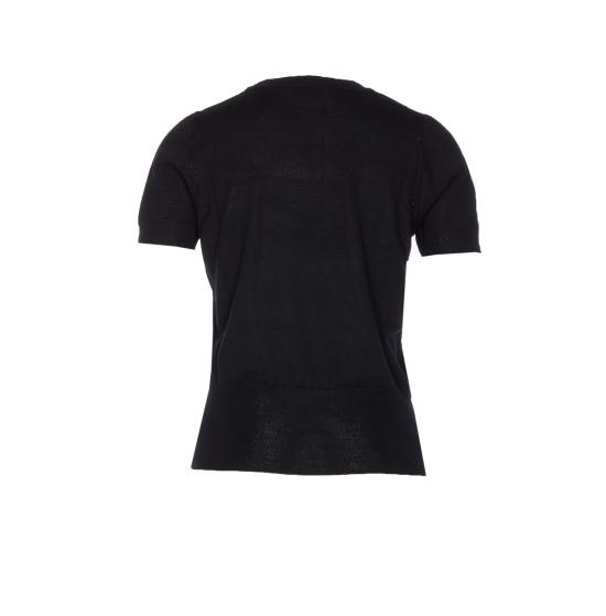 25FW 리우조 스웨터 CF5040MA82O 22222 Black - LIU JO