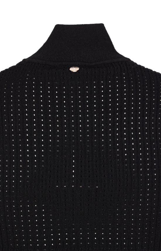 25FW 리우조 미디 원피스 CF5083MS46M 22222 Black - LIU JO