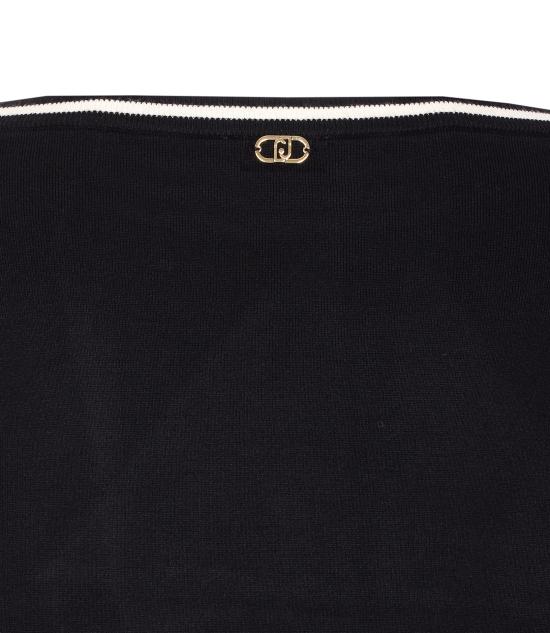 25FW 리우조 스웨터 TF5210MS49I 03N66 Black - LIU JO