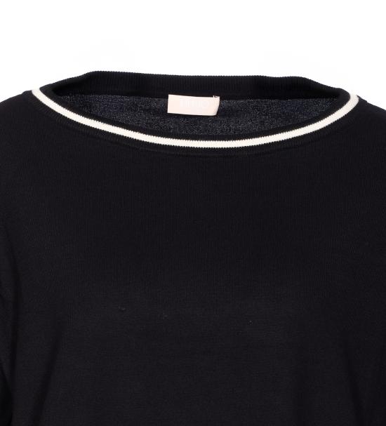 25FW 리우조 스웨터 TF5210MS49I 03N66 Black - LIU JO