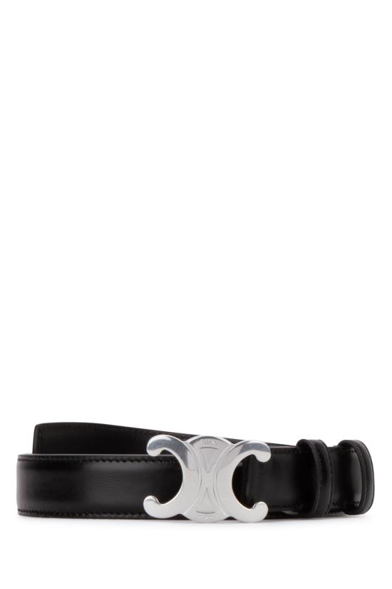 25FW 셀린느 벨트 45AKA3A01 38SI Black