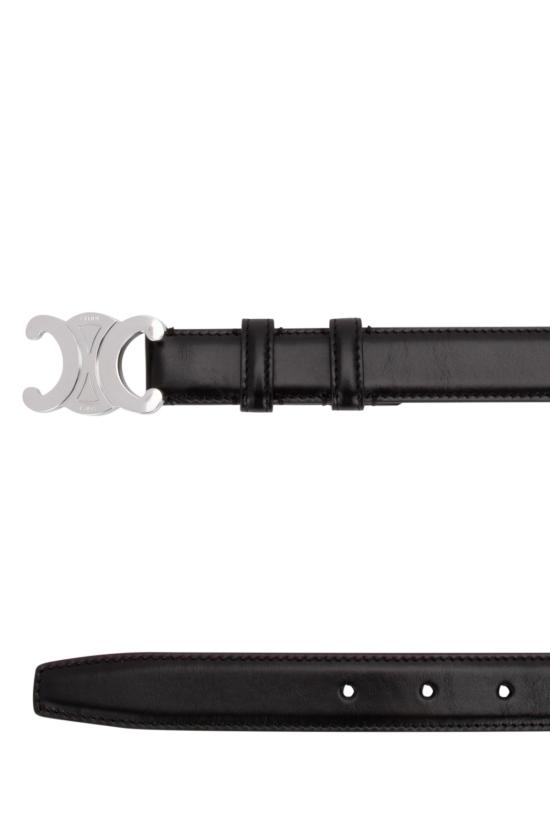 25FW 셀린느 벨트 45AKA3A01 38SI Black - CELINE