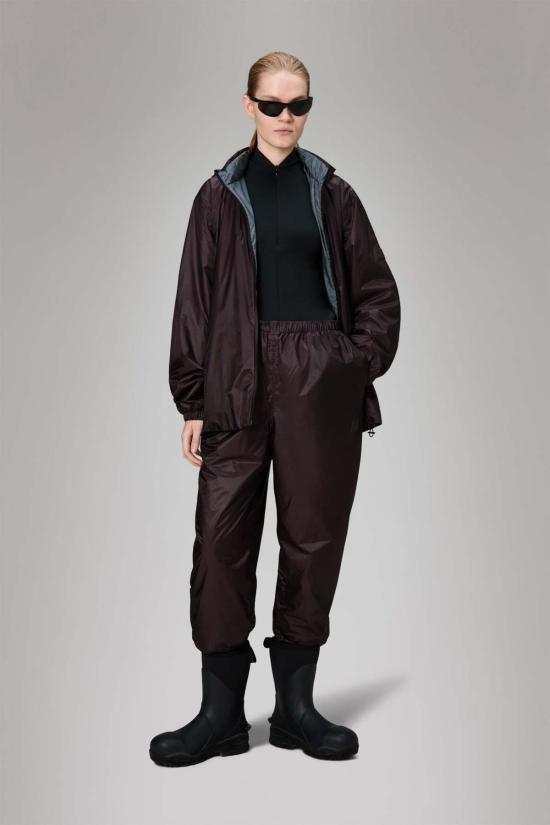  레인스 자켓 카우토 인슐레이티드 재킷 깊이 - RAINS