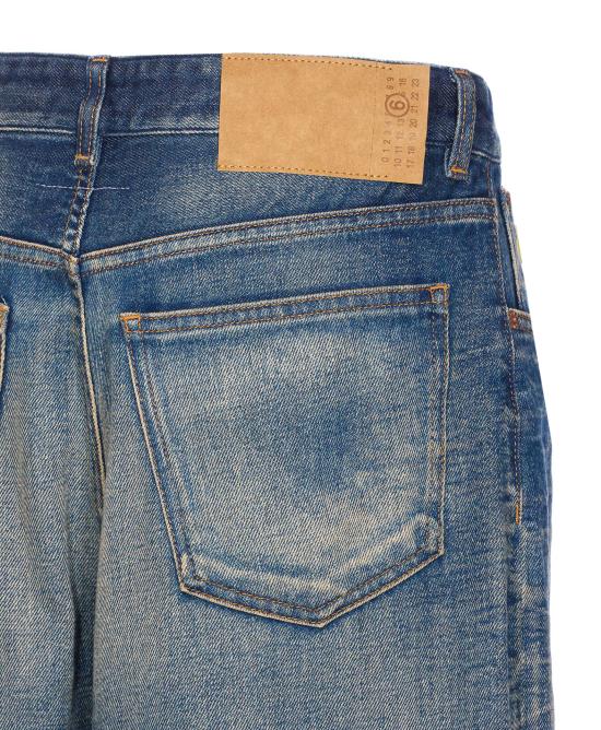 25FW MM6 메종마르지엘라 데님 팬츠 S52LA0262 M30017962 Blue - MM6 MAISON MARGIELA