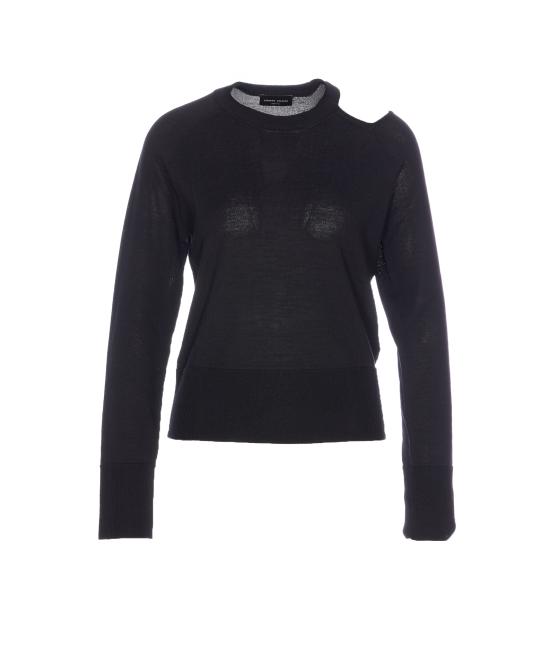 25FW 로베르토 콜리나 스웨터 F08301 F0809 Black