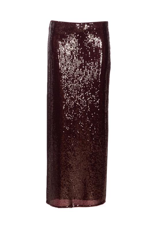 25FW 파트리지아페페 미디 스커트 8G0491 J326M549 Red