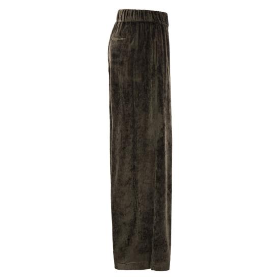 25FW 페세리코 스트레이트 팬츠 P04552 DARK BROWN - PESERICO