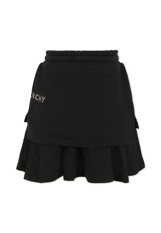 25FW [키즈] 지방시 스커트 H30975 09B BLACK - GIVENCHY