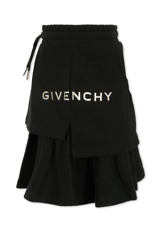 25FW [키즈] 지방시 스커트 H30975 09B BLACK - GIVENCHY